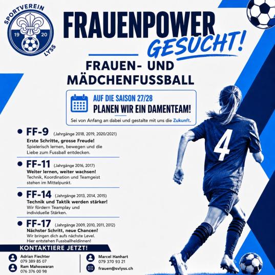 Mädchen Fussball